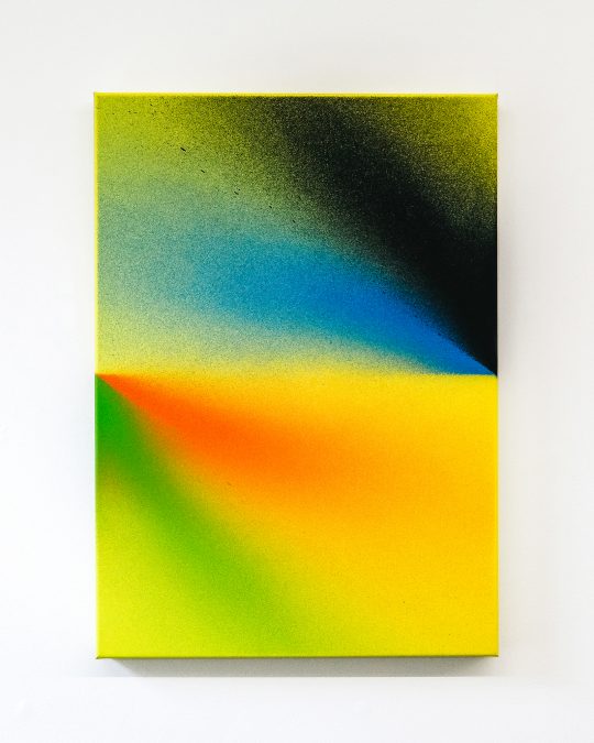 ▷ Color Rain lV by Rutger de Vries, 2019, Painting